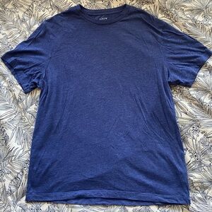 J. Crew Blue Short Sleeve Tee